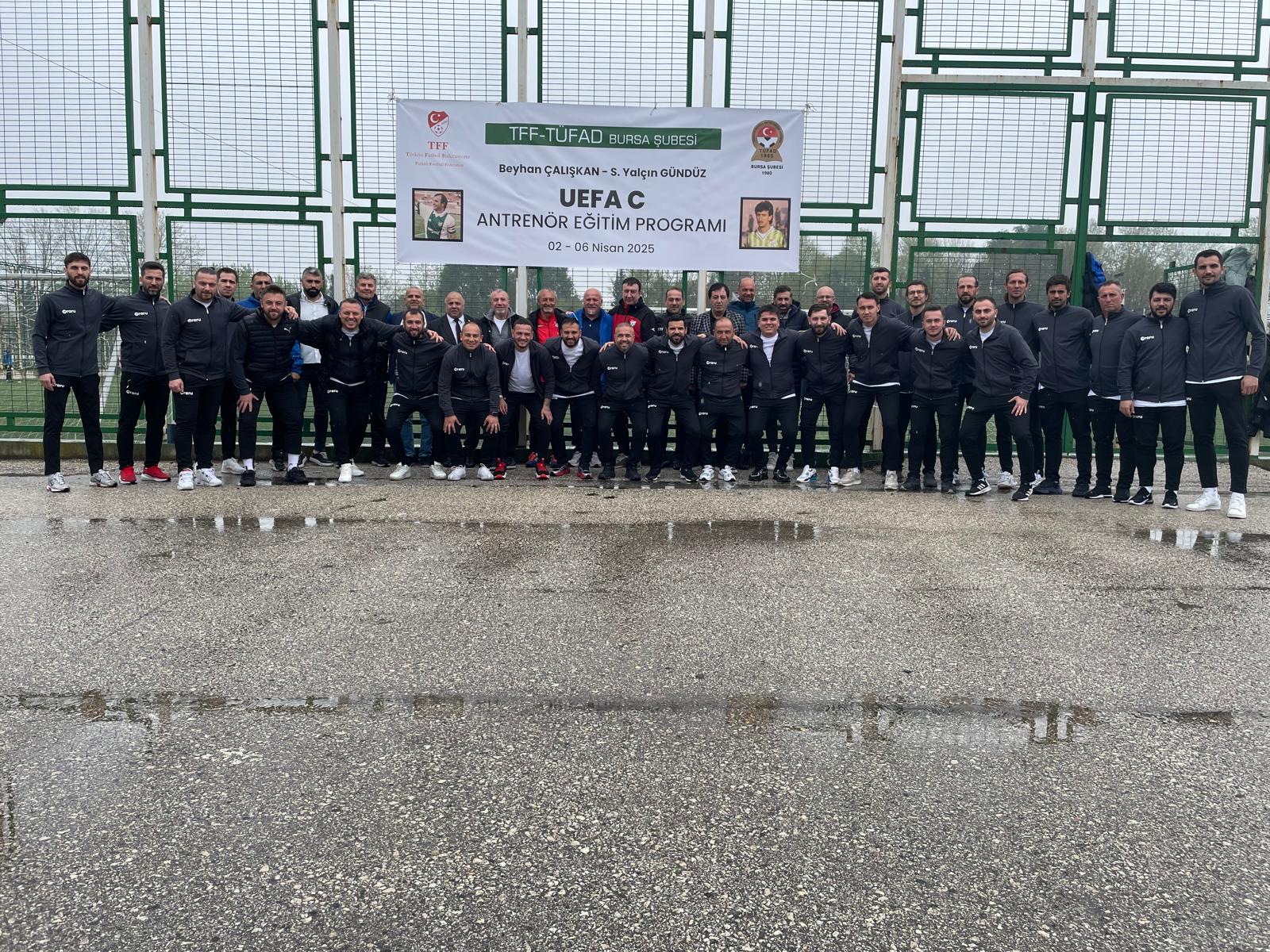 UEFA C KURSU BAŞLADI