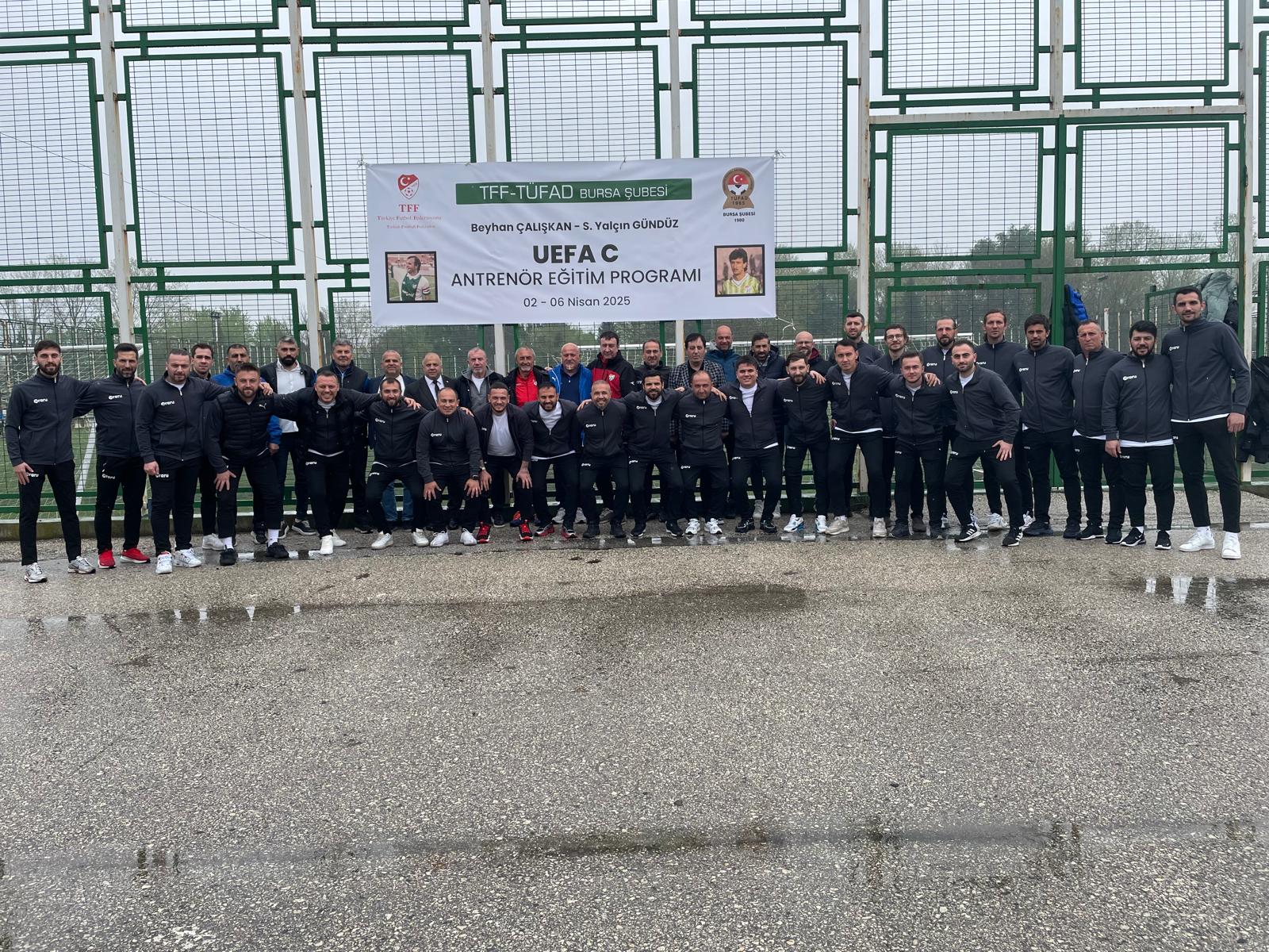 UEFA C KURSU TAMAMLANDI !
